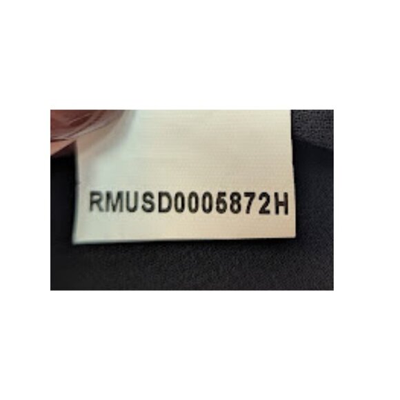 Rachel Roy Strapless Maxi Dress Black Coral Stripe Bodice Pleated Skirt *SZ M - Picture 10 of 10